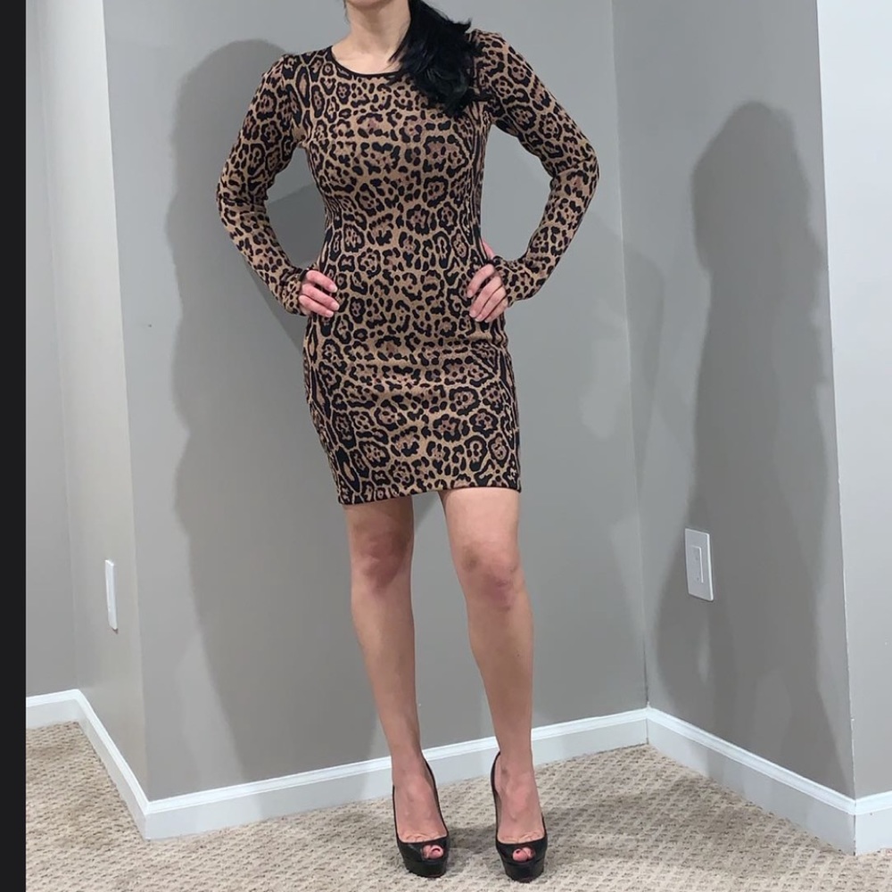 Leopard Dress BCBG